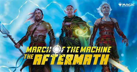 march of the machine aftermath story|[Magic Story] [MAT] MARCH OF THE MACHINE: THE。